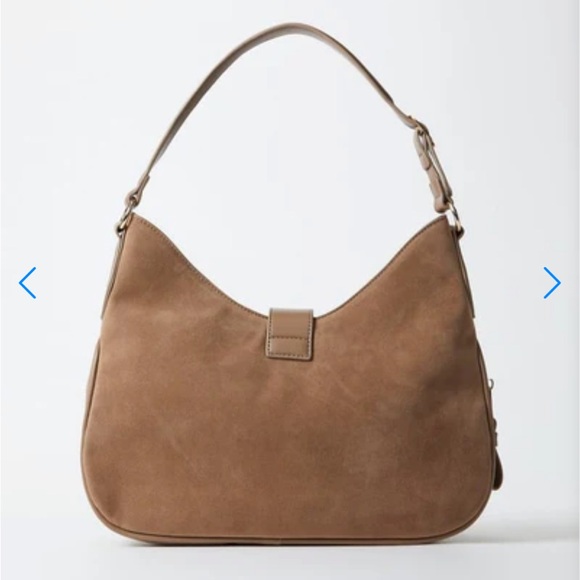 Shoe Dazzle Elegant Brown Shoulder Bag - Picture 2 of 6